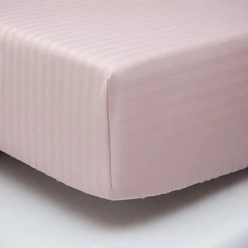 Простирадло на резинці Moon&Star Satin Stripe Blush Satin 70х190х10 см (MS-850007140)