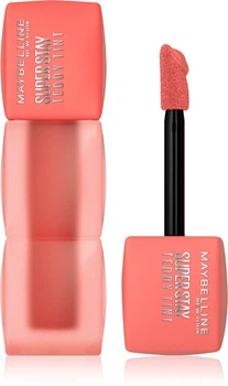 Maybelline New York Superstay Teddy Tint Стойкая матовая помада-тинт для губ № 25 "Baby Tee"