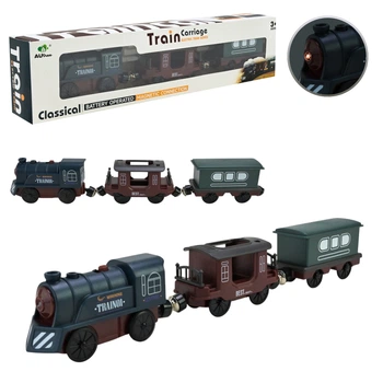 Поезд с подсветкой и звуковыми эффектами Star Toys Factor Co (AU8882)