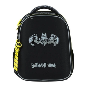Рюкзак шкільний каркасний ортопедичний для першокласника Kite Education DC Comics, для хлопчиків, чорний (DC26-555S)