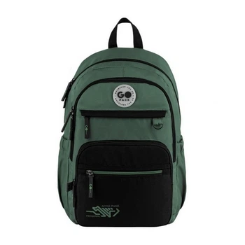 Рюкзак для подростка (городской) GoPack Teens, для мальчиков, хаки (GO26-121L-3)