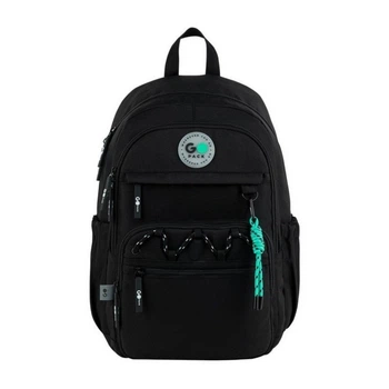 Рюкзак для подростка (городской) GoPack Teens, для мальчиков, чёрный (GO26-121L-4)