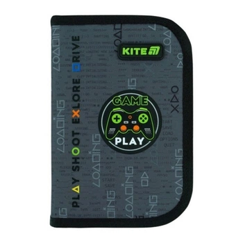 Пенал твердый Kite Good Game, 1 отдел., 2 отв., с наполнением (K26-622H-2)