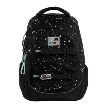 Рюкзак шкільний для підлітка Kite Education Teens Holographic, для дівчаток, чорний (K26-727M-1)