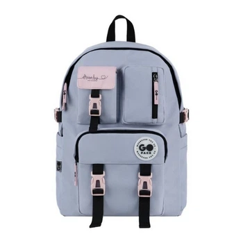Рюкзак для підлітка (міський) GoPack Education Teens, для дівчаток, сірий (GO26-2500L-1)