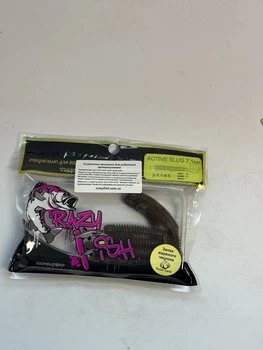 Приманка Crazy Fish Active slug 2.8" 2-71-8-5 жареный чеснок упак (8шт),2-7.1-8-5