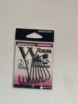 Крючок Decoy Worm4 Strong Wire 2/0, 9 шт/уп,1562.02.57