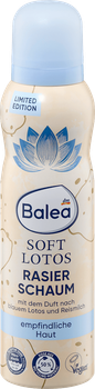 Пена для бритья Balea (Soft lotos) женская, 150 мл