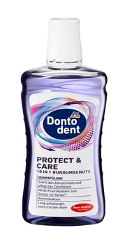 Ополіскувач для ротової порожнини Dontodent (Protect&Care 10 в 1) 500 мл