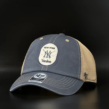 Кепка с сеткой 47 Brand MLB New York Yankees CLEAN UP B-CRSPM17GWP-VN