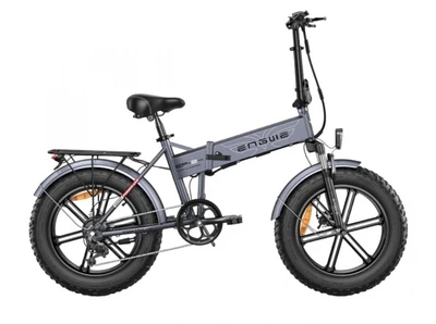 Електровелосипед фетбайк ENGWE EP-2 Pro 750W 48V 12.8Ah, колеса 20", з ручкою газу, сірий
