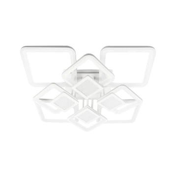Люстра светодиодная Esllse Tetra twist ice 923074 165W 8S белый