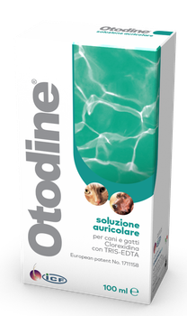 Płyn do uszu dla psa i kota Nextmune OTODINE 100 ml (8009722000802)