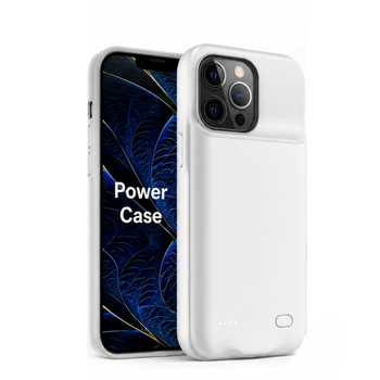 Чехол-зарядка Power Case для iPhone 13 Pro Max (6500 mAh) White