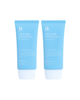 Набор увлажняющих солнцезащитных крем-сывороток с центеллой Benton CICA Gel Sunscreen Serum SPF50/PA++++, 2 в 1