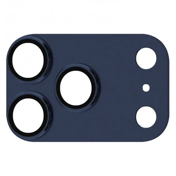 Защита камеры металлический Full iPhone 17 Pro Max Metallic Camera Lens Protector Navy Blue