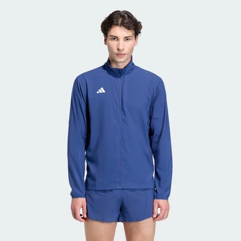 Мужская куртка для бега Adizero Essentials adidas KD2732 (S) синий (4068822601801)