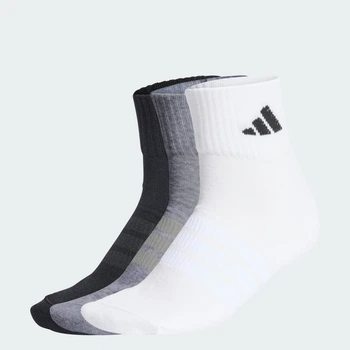 Три пары носков CUSHIONED SPORTSWEAR ANKLE adidas KC9631 (43-45) серый (4068819630982)