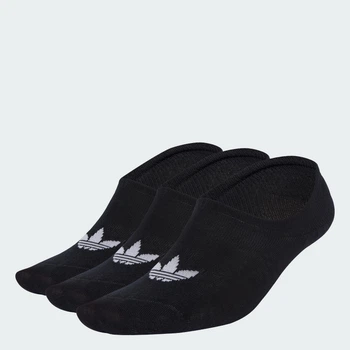 Три пары носков Low Cut Socks adidas JV7442 (46-48) черный (4068807887954)