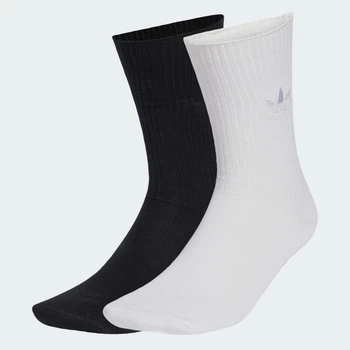 Две пары носков Everyday Icons Crew adidas JW8000 (31-33) белый (4068807899650)