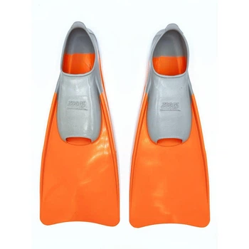 Ласты для плавания Zoggs Long Blade Rubber длинные резиновые для бассейна и сноркелинга 27-29 (18 см) Оранжевый (465213.GYOR.9-11)