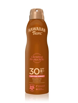 Сухое масло для загара Hawaiian Tropic Glowing Protection Dry Oil Spray SPF30 (180 мл)