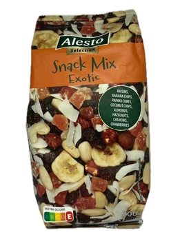 Ореховый микс Alesto Selection Snack Mix Exotic с чипсами банана и кокоса 200 г (GS0745)