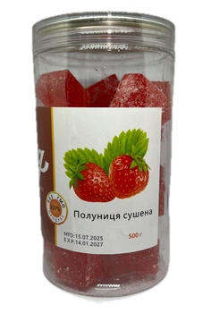 Мармелад King Полуниця кубики у банці 500 г (CHM0752)