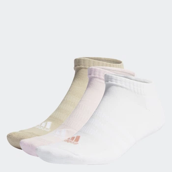 Три пары низких носков Cushioned Low-Cut Socks adidas IJ8241 (40-42) розовый (4066763678968)