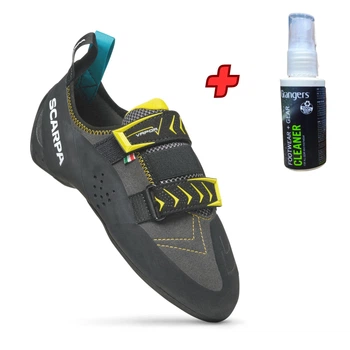 Скельники SCARPA Vapor V Smoke/Yellow 46 + Подарунок Спрей для очищення взуття Grangers Footwear + Gear Cleaner 50 ml