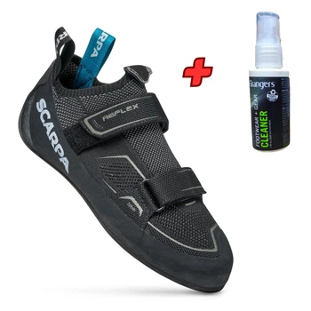 Скельники SCARPA Reflex V Rental Black/Gray 41.5 + Подарунок Спрей для очищення взуття Grangers Footwear + Gear Cleaner 50 ml
