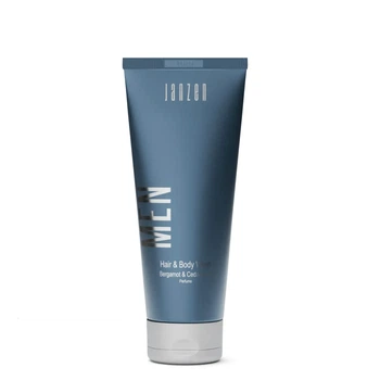 Шампунь-мыло для волос и тела JANZEN For Men, 200 мл