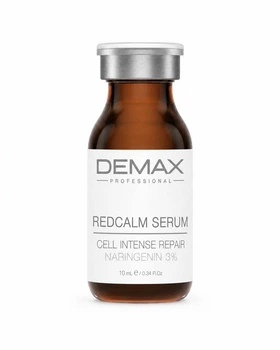 Био Сыворотка от Купероза, Розацеа и Покраснения Корректор Demax Redcalm Serum Cell Intense Repair 10 мл