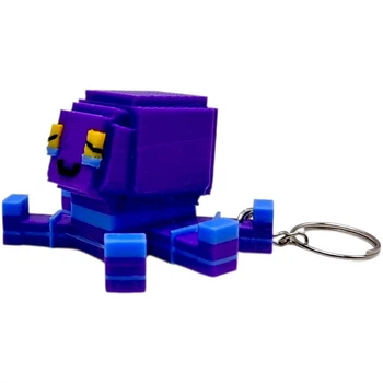 3D Брелоки ROBLOX OCTOPUS / ВОСЬМИНІГ GAG KEYCHAIN, 3D друк OYTOY (298077)