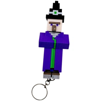 3D Брелоки MINECRAFT / МАЙНКРАФТ WITCH / ВІДЬМА KEYCHAIN, 3D друк OYTOY (298054)