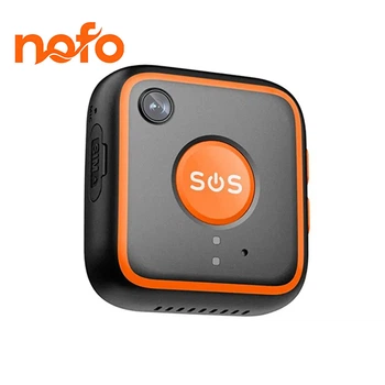 GPS-трекер кулон 4G NOFO V28C з камерою і SOS для дітей і літніх, IP67 Чорний