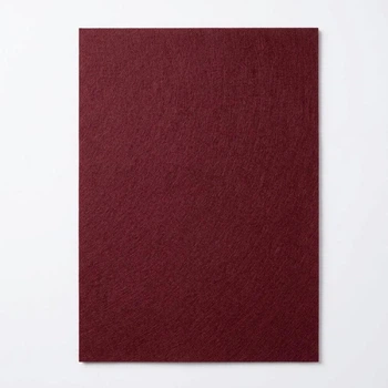 Фетр жесткий китайский, 1 мм, 20x30 см, бордовый
