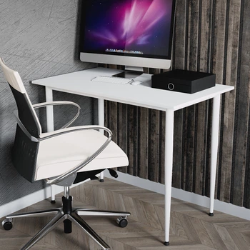 Стол универсальный Prime Ferrum-decor 750x1200x600 Белый металл ДСП Белый 16 мм (PRAIME11)