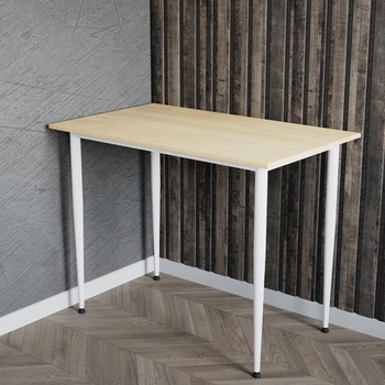 Стол универсальный Prime Ferrum-decor 750x1200x700 Белый металл ДСП Дуб Кремона Торро 16 мм (PRAIME50)