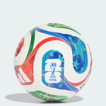 Мяч FIFA World Cup 26 Trionda Pro adidas JD8021 (5 (Ball)) белый (4068811391447)