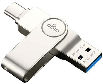 Флеш-память USB Aigo U356 256GB Type-C USB 3.2 Silver
