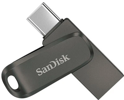 Флеш-память USB SanDisk DDC4 256GB Type-C USB 3.2 Deep Space Gray