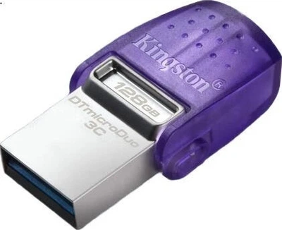 Флеш-память USB Kingston DTDUO3CG3 128GB Type-C USB 3.2 Gen 1
