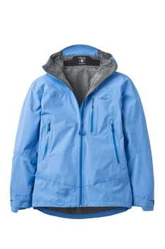 Мембранна куртка жіноча Rab Downpour Mountain Jacket Wmns, Bluebird, 8