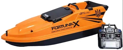 Кораблик Fortuna Фортуна-X 50Ah GPS автопілот композитний для прикормки та оснастки