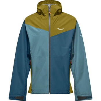 Куртка Salewa Puez Aqua 4 PTX 2.5L Mns чоловіча 5B12 M оливкова/синя