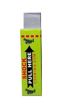 Игрушка-прикол "Жвачка-шокер" KA-23-6002 9см (Shock chewing gum), Цена за 1 штуку Зелёный