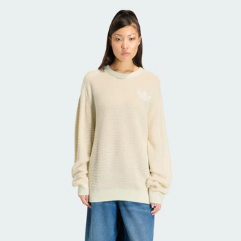 Женский свитер HOLIDAY PACK KNIT adidas KQ6290 (L) белый (4068822548328)