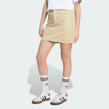 Детская юбка-мини Twill Kids adidas JY2747 (152) бежевый (4068809317268)