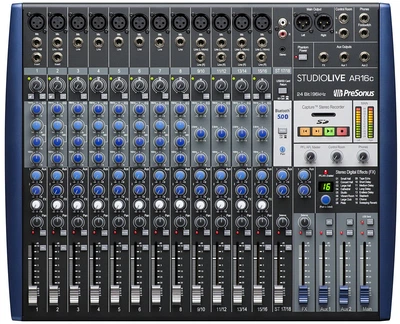 Аналоговий мікшер PreSonus StudioLive AR16c USB (SUP_MC2735) (673454008597)